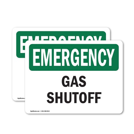 Signmission Safety Culture Sign, 14 in Width, Vinyl Decal, Rectangle OS-2PACK-EM-D-1014-L-10383